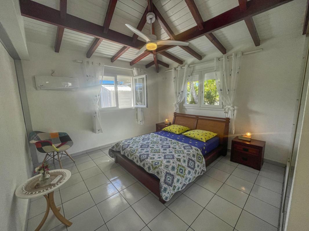 15.Location villa piscine Saint François Guadeloupe_Chambre 1